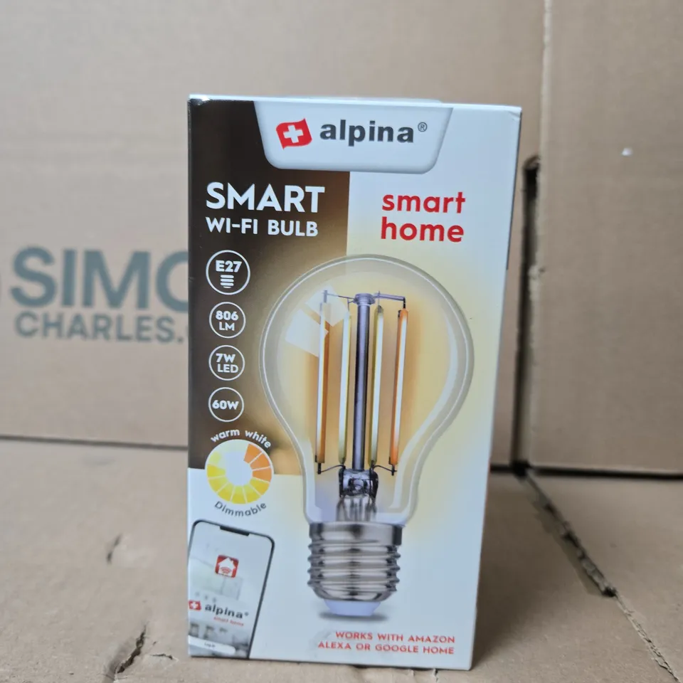 LARGE QUANTITY OF ALPINA SMART WI‑FI BULB