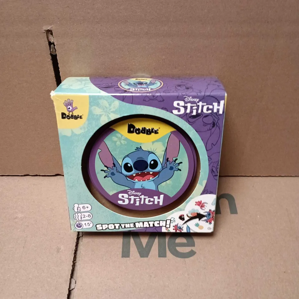 DISNEY STITCH DOBBLE SPOT THE MATCH! GAME – 5 IN 1, BOXED