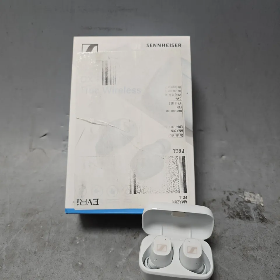 SENNHEISER CX PLUS TRUE WIRELESS EARPHONES IN WHITE
