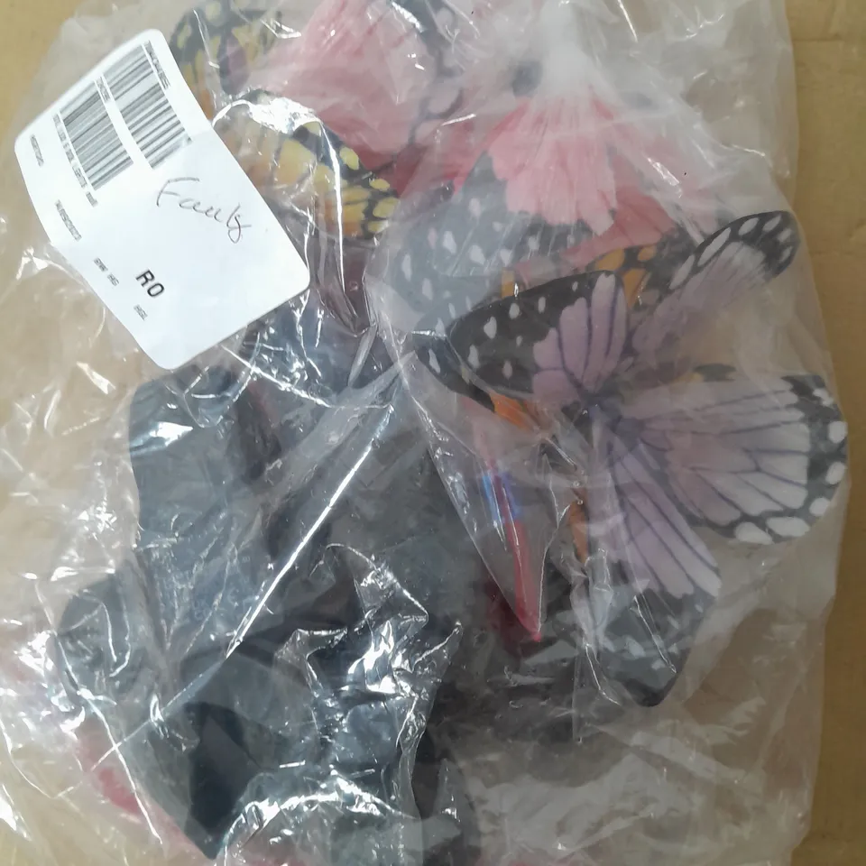 LUXFORM SOLAR 6-SET FIBER BUTTERFLY WITH CLIP 