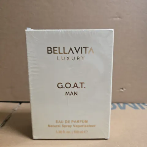 BOXED AND SEALED BELLAVITA LUXURY G.O.A.T. MAN EAU DE PARFUM 100ML