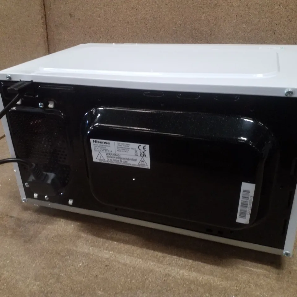 BOXED HISENSE H20MOWS4UK MICROWAVE OVEN - WHITE