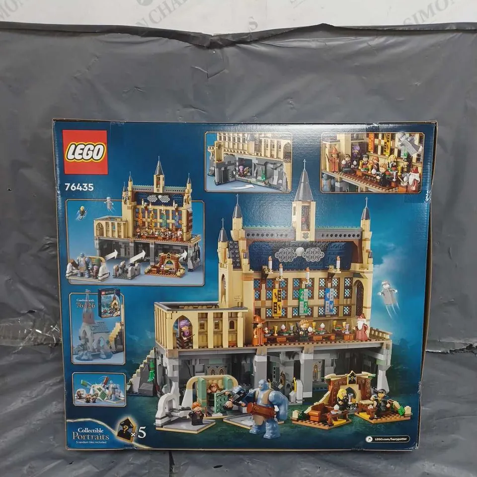 BOXED LEGO HARRY POTTER HOGWARTS CASTLE THE GREAT HALL 76435