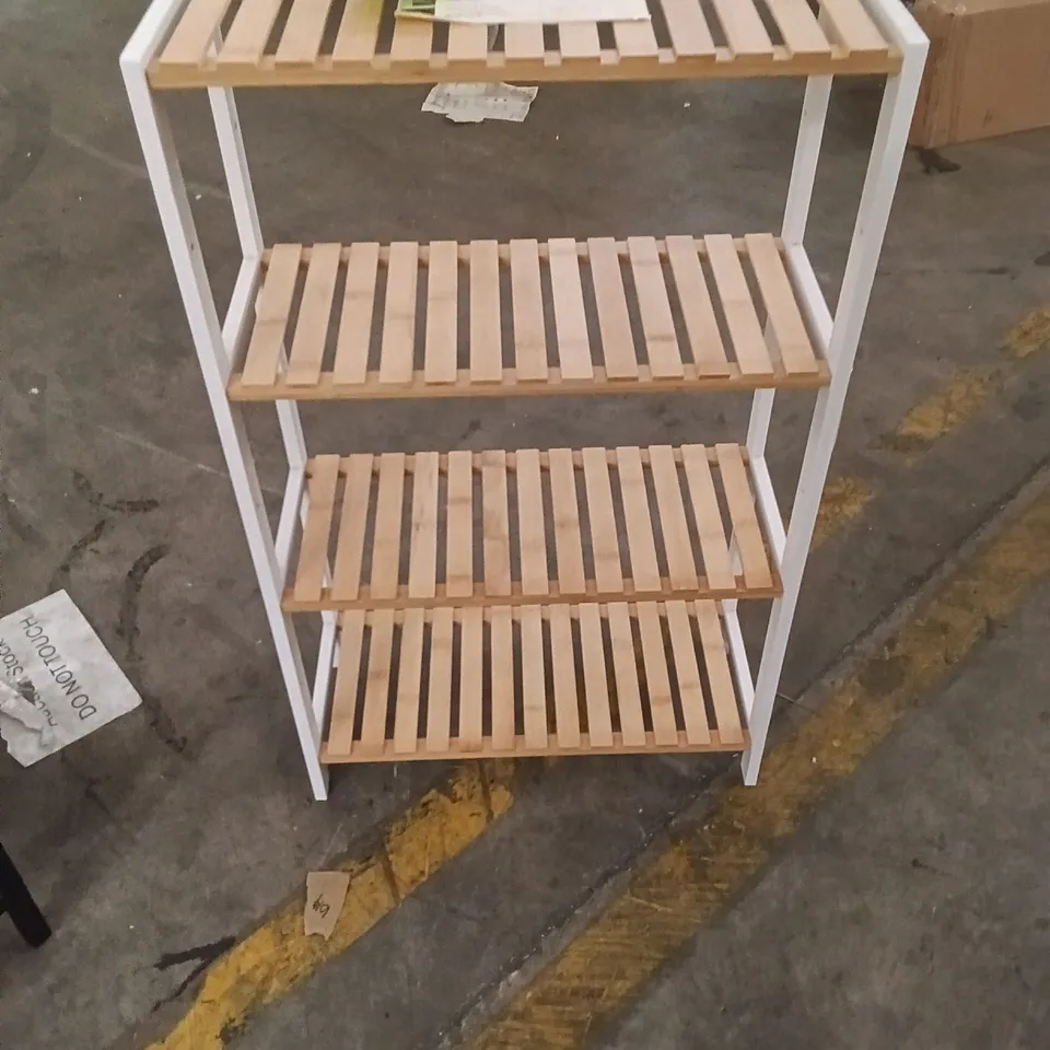 SHELVING UNIT 60 CM BAMBOO / RATTAN - NATURAL 