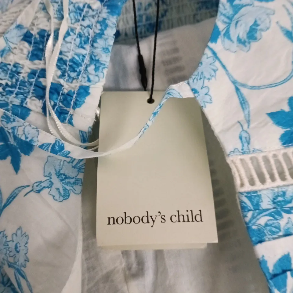NOBODY’S CHILD FLORAL DRESS – UK 4 (EU 32 / USA 0)