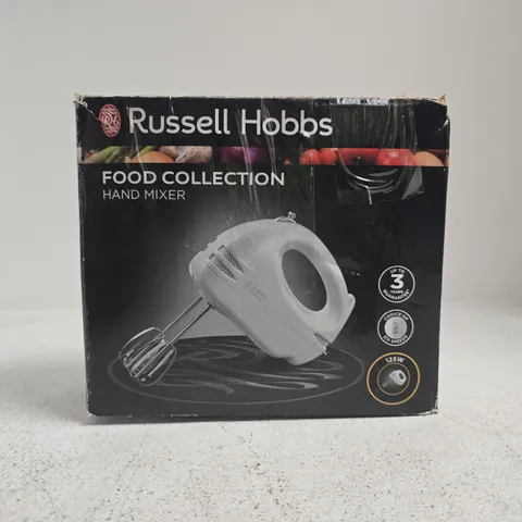 RUSSELL HOBBS FOOD COLLECTION HAND MIXER β BOXED