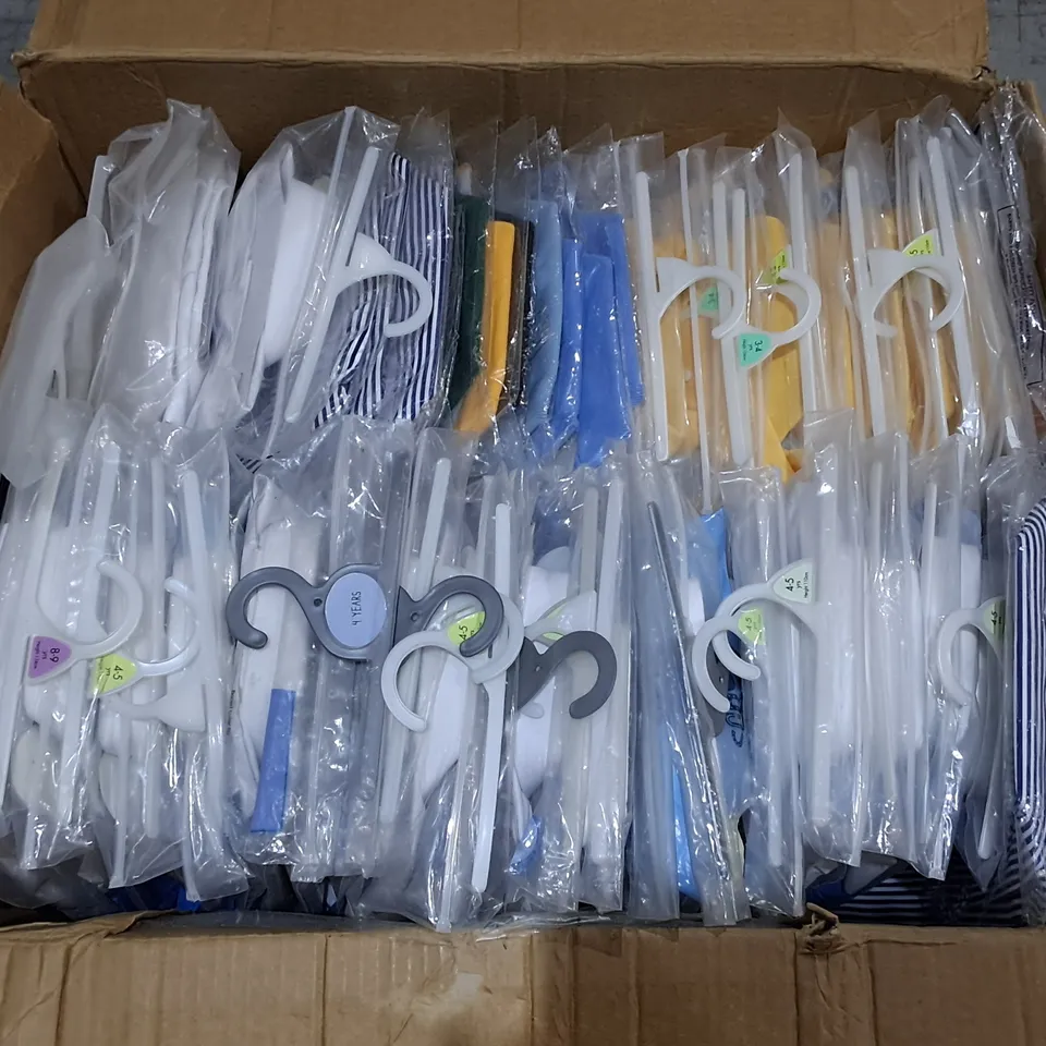 LOT OF APPROXIMATELY 60 ASSORTED PACKS OF SCHOOL POLO SHIRTS AND BLOUSES IN VARIOUS SIZES