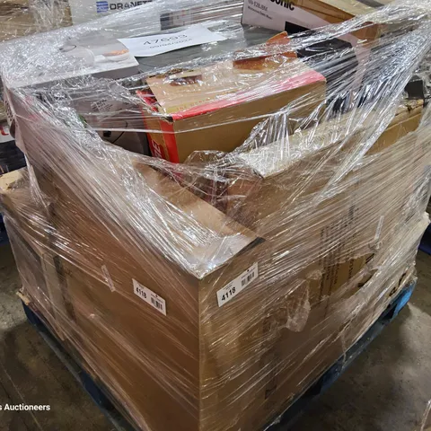 PALLET OF APPROXIMATELY 14 UNPROCESSED RAW RETURN HOUSEHOLD AND ELECTRICAL GOODS TO INCLUDE;