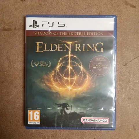 SEALED ELDEN RING SHADOW OF THE ERDTREE EDITION PLAYSTATION 5 VIDEO GAME