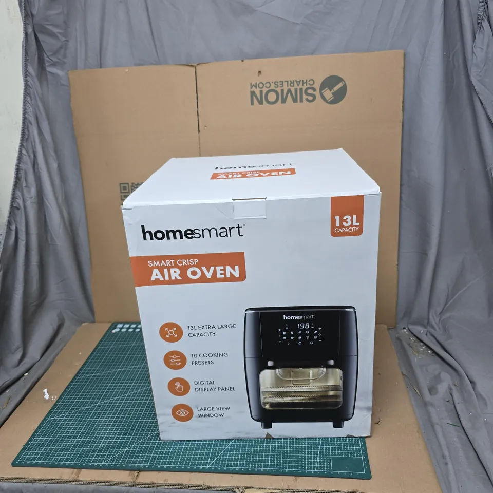 HOMESMART SMART CRISP AIR OVEN – 13L CAPACITY (BOXED)