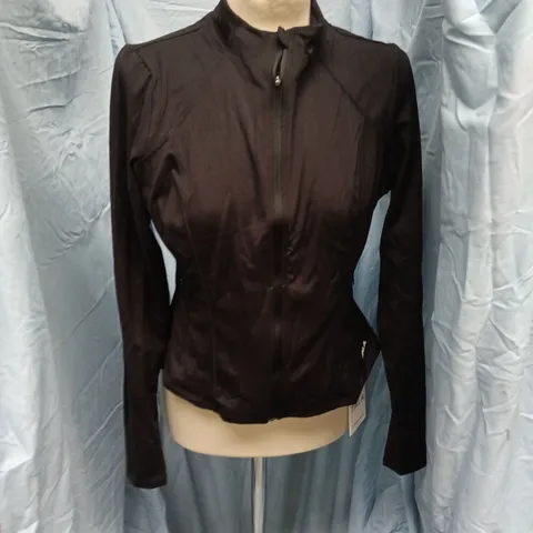 TALA DAYFLEX ZIP-THROUGH JACKET – SHADOW BLACK, UK XL