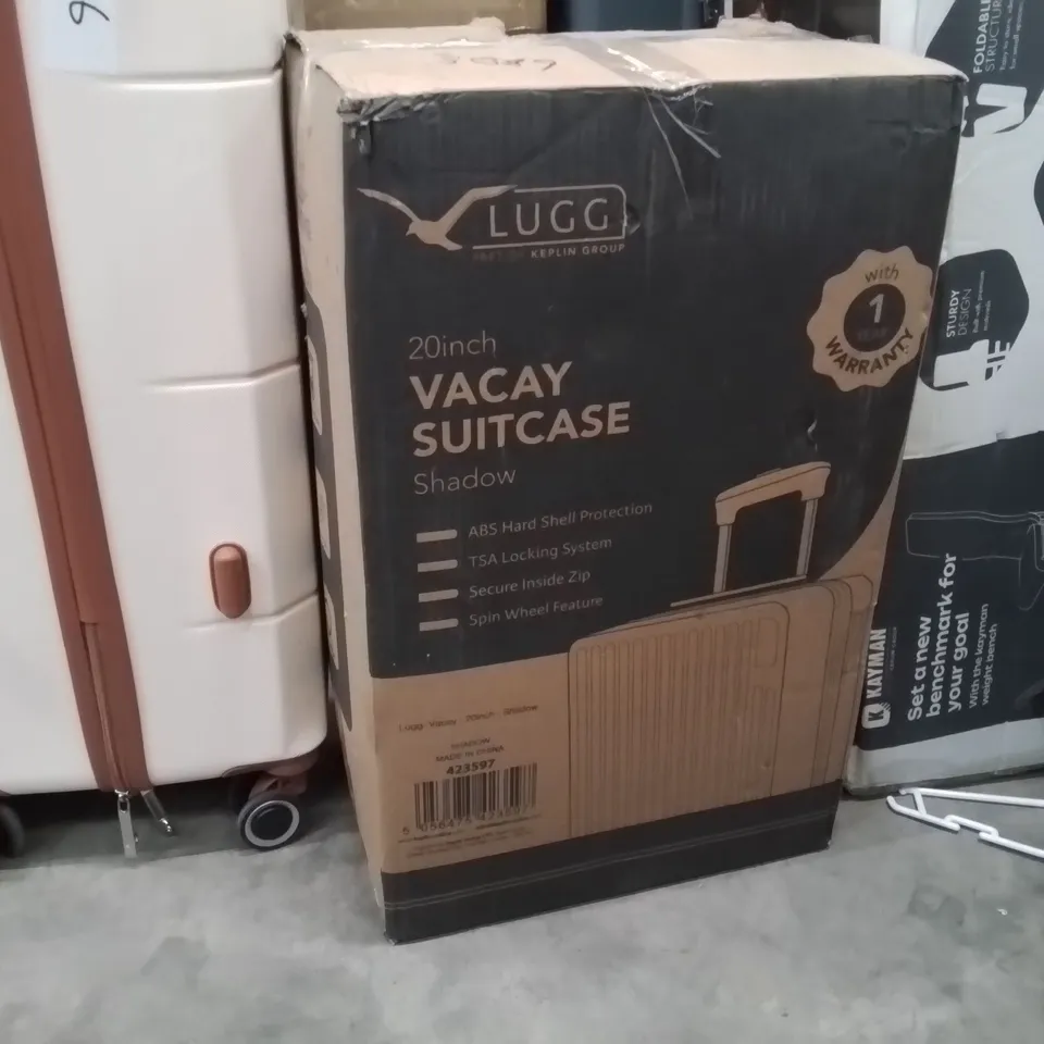 BOXED LUGG - 20INCH VACAY SUITCASE SHADOW