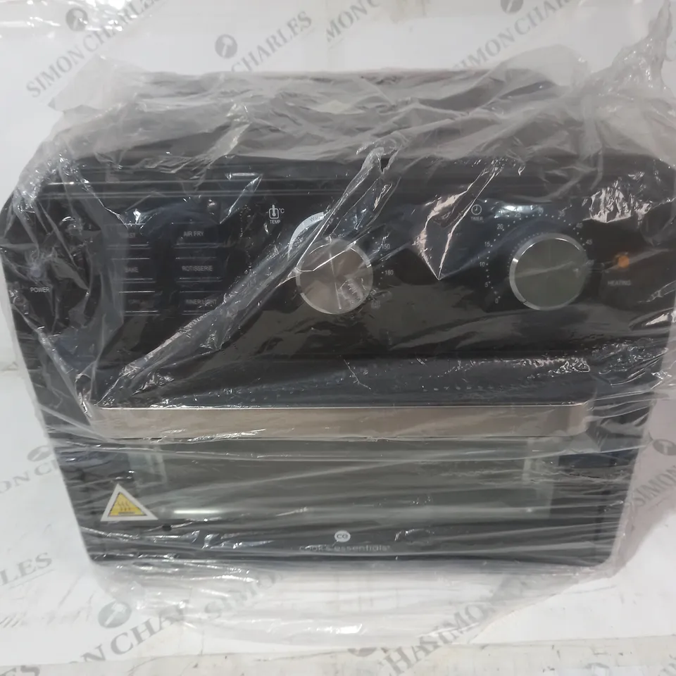 BOXED COOK'S ESSENTIAL 21-LITRE AIRFRYER OVEN IN BLACK 