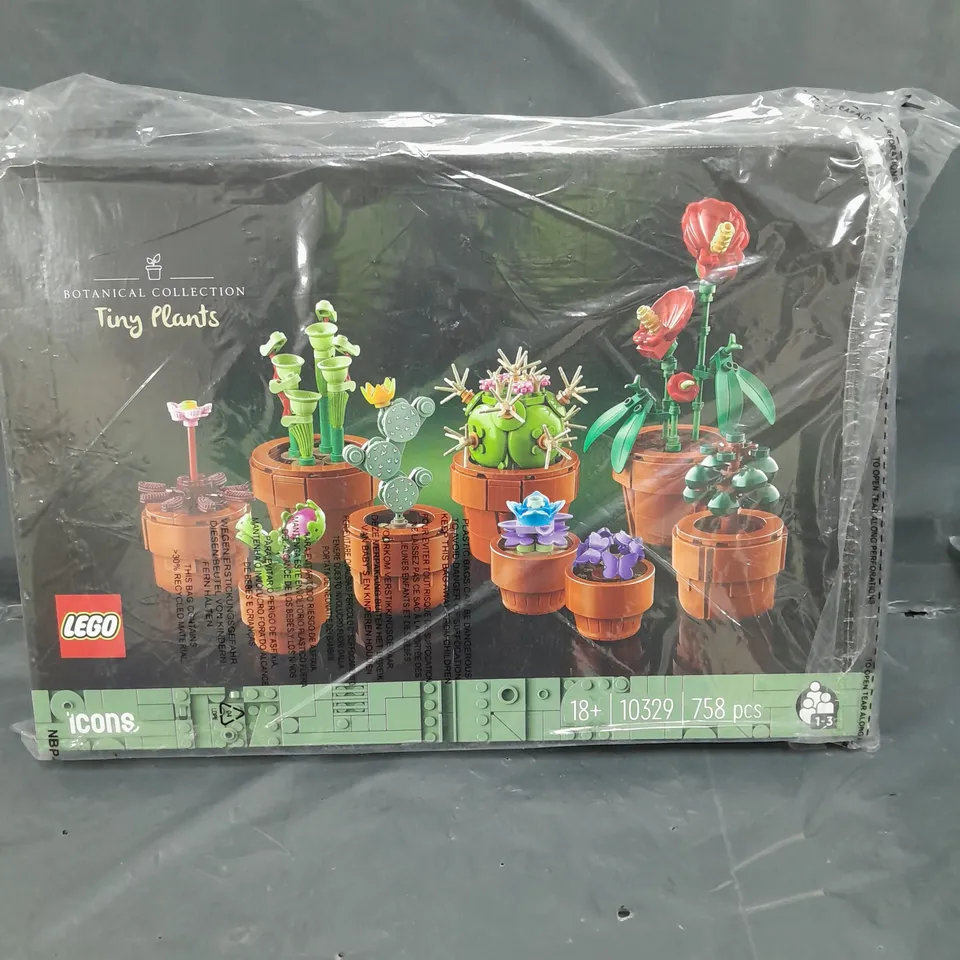 BOXED LEGO ICONS BOTANICALS TINY PLANTS 10329 RRP £44.99