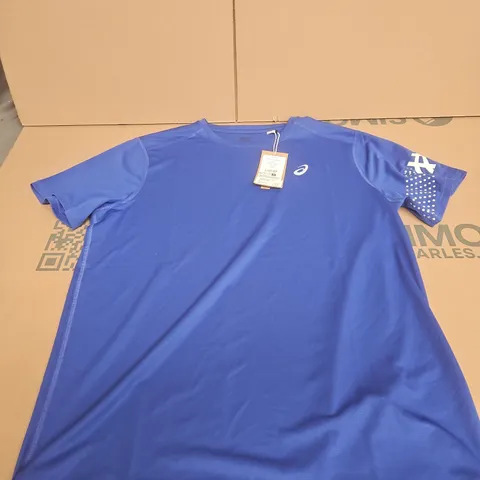 ASICS ICON SS TOP – MEN'S RUNNING TOP, DARK COBALT, SIZE L