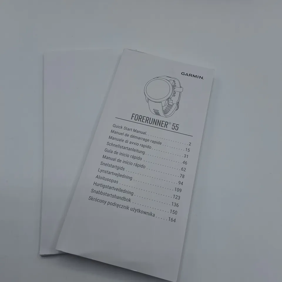 BOXED GARMIN FORERUNNER 55 GPS RUNNING WATCH