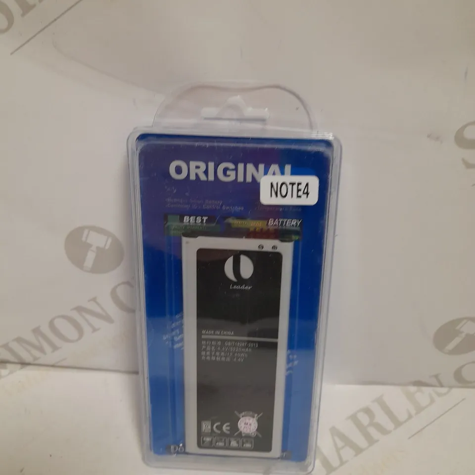 BOX OF APPROXIMATELY 10 SAMSUNG GALAXY NOTE 4 REPLACEMENT BATTERIES 