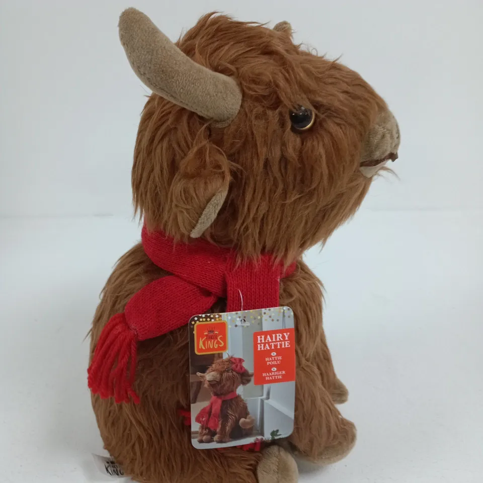 HAIRY HATTIE HIGHLAND COW PLUSHIE
