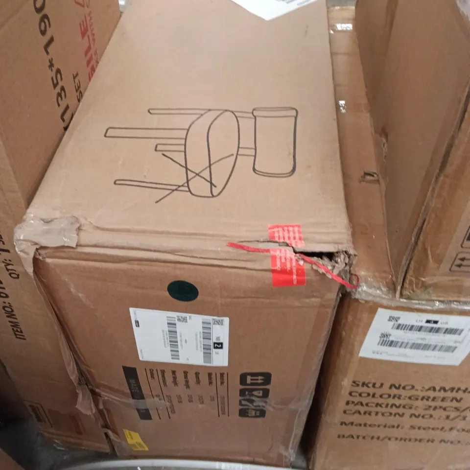 BOXED SET OF 2 DINING CHAIRS 