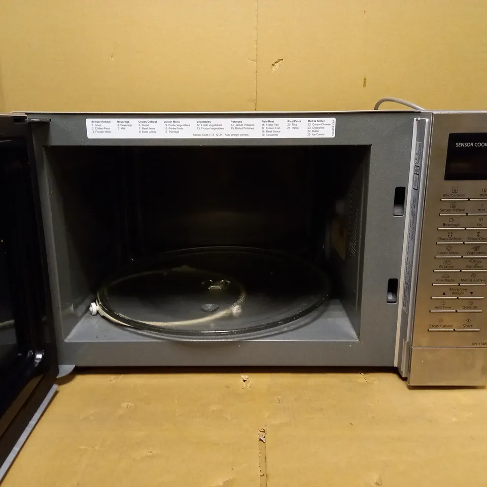 PANASONIC STAINLESS STEEL MICROWAVE OVEN
