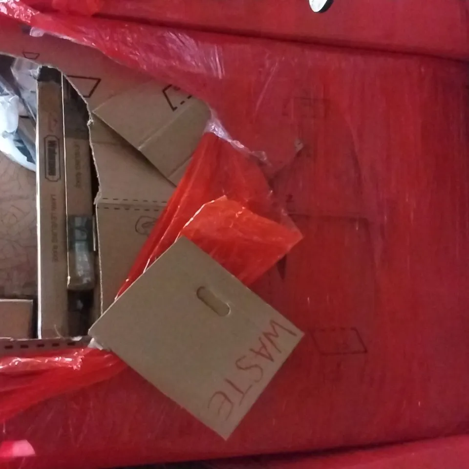 PALLET OF ASSORTED HOUSEHOLD GOODS AND PRODUCTS TO INCLUDE;RAKE,TOILET SEAT,PHOTO FRAME