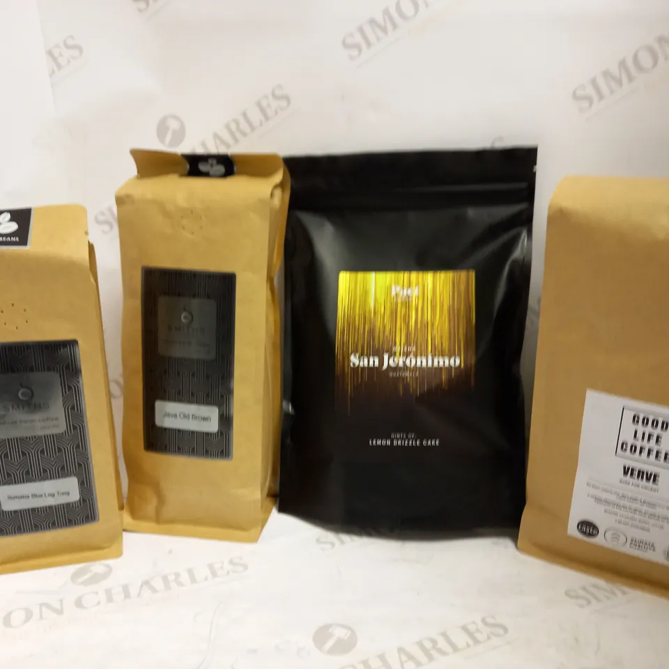 LOT OF 7 PACKS OF COFFEE BEANS