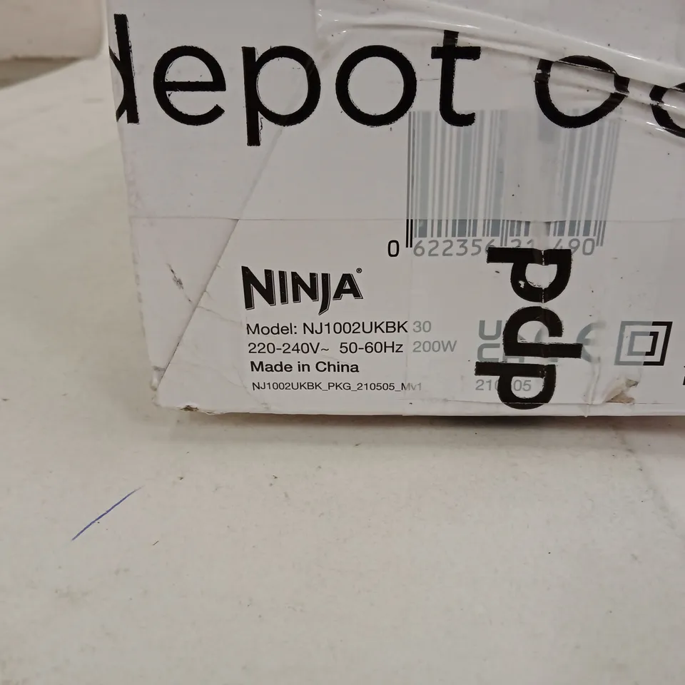 NINJA FOOD PROCESSOR NJ1002UKBK – BOXED