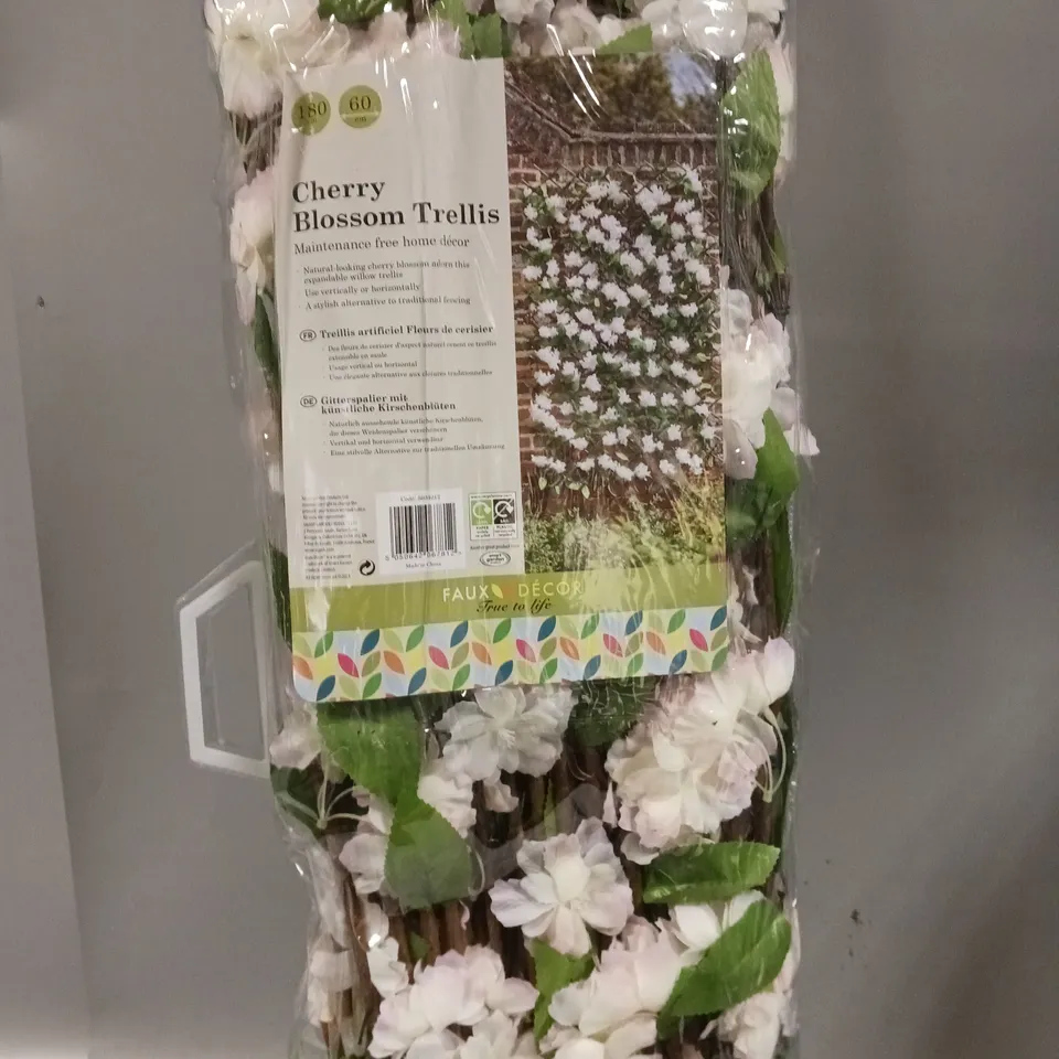 CHERRY BLOSSOM TRELLIS 180 X 60 CM  RRP £32.99