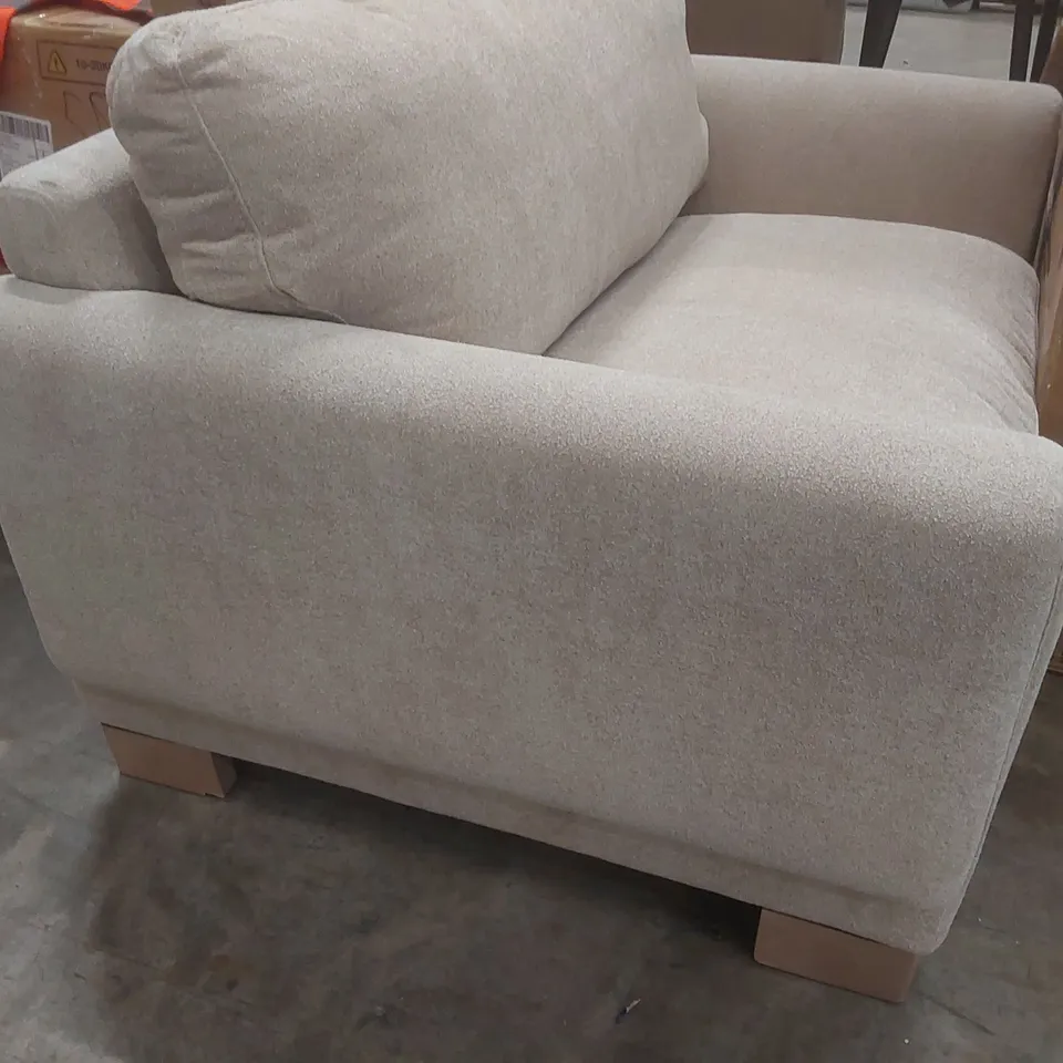 DANETTI FABRIC UPHOLSTERED LOVESEAT 