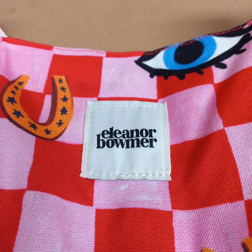 ELEANOR BOWMER BAG – PINK & RED CHECK PRINT