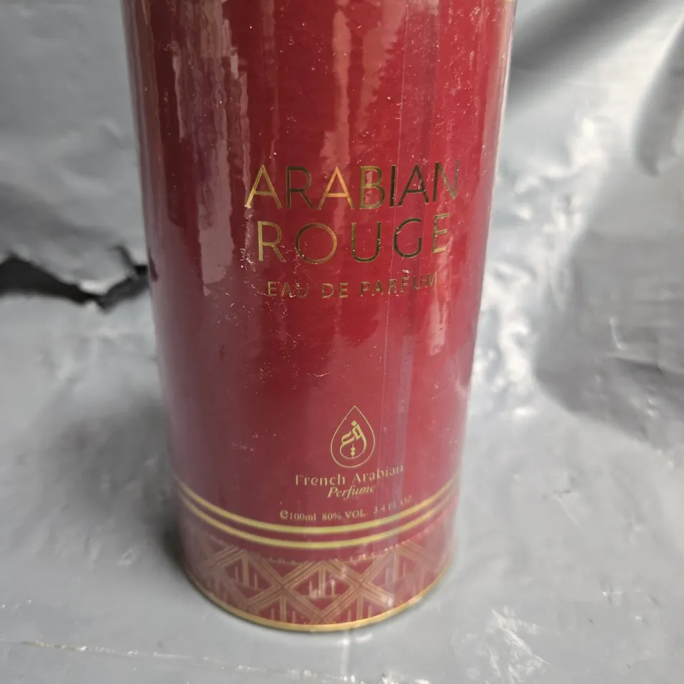 BOXED AND SEALED ARABIAN ROUGE EAU DE PARFUM 100ML