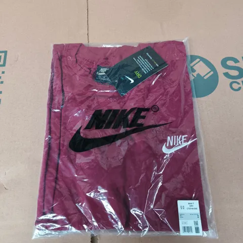 BAGGED NIKE MAROON LOGO TOP β SIZE M