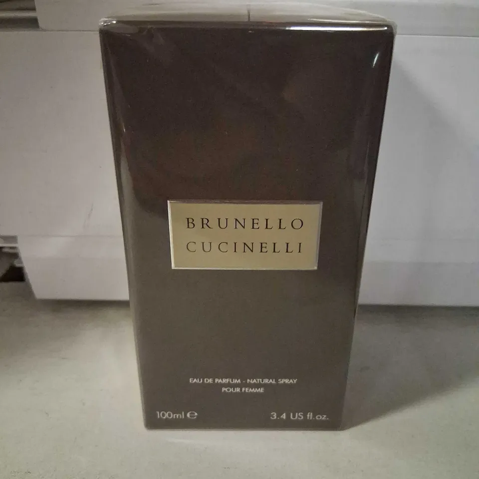 BOXED AND SEALED BRUNELLO CUCINELLI EAU DE PARFUM 100ML