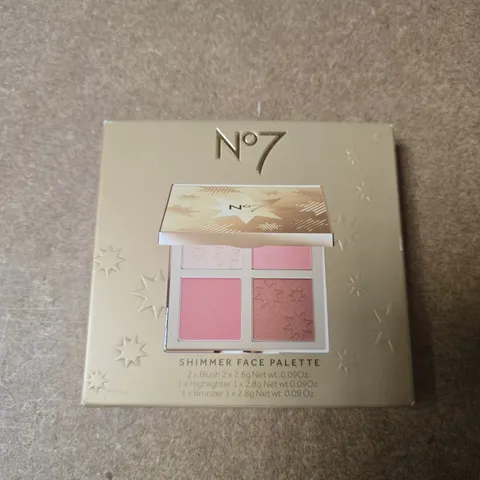 NO7 SHIMMER FACE PALETTE 