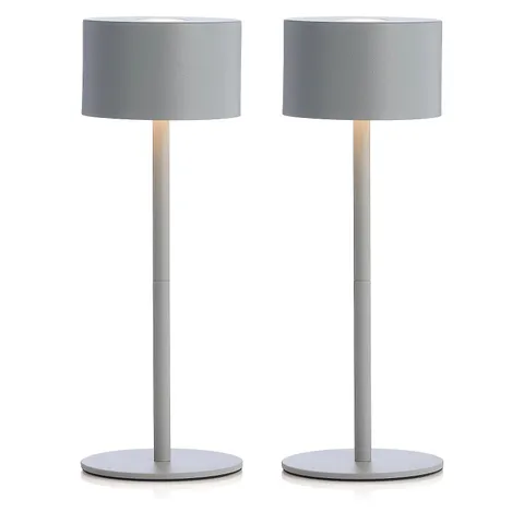 SFIXX LED RECHARGEABLE TABLE LAMP SET OF 2
