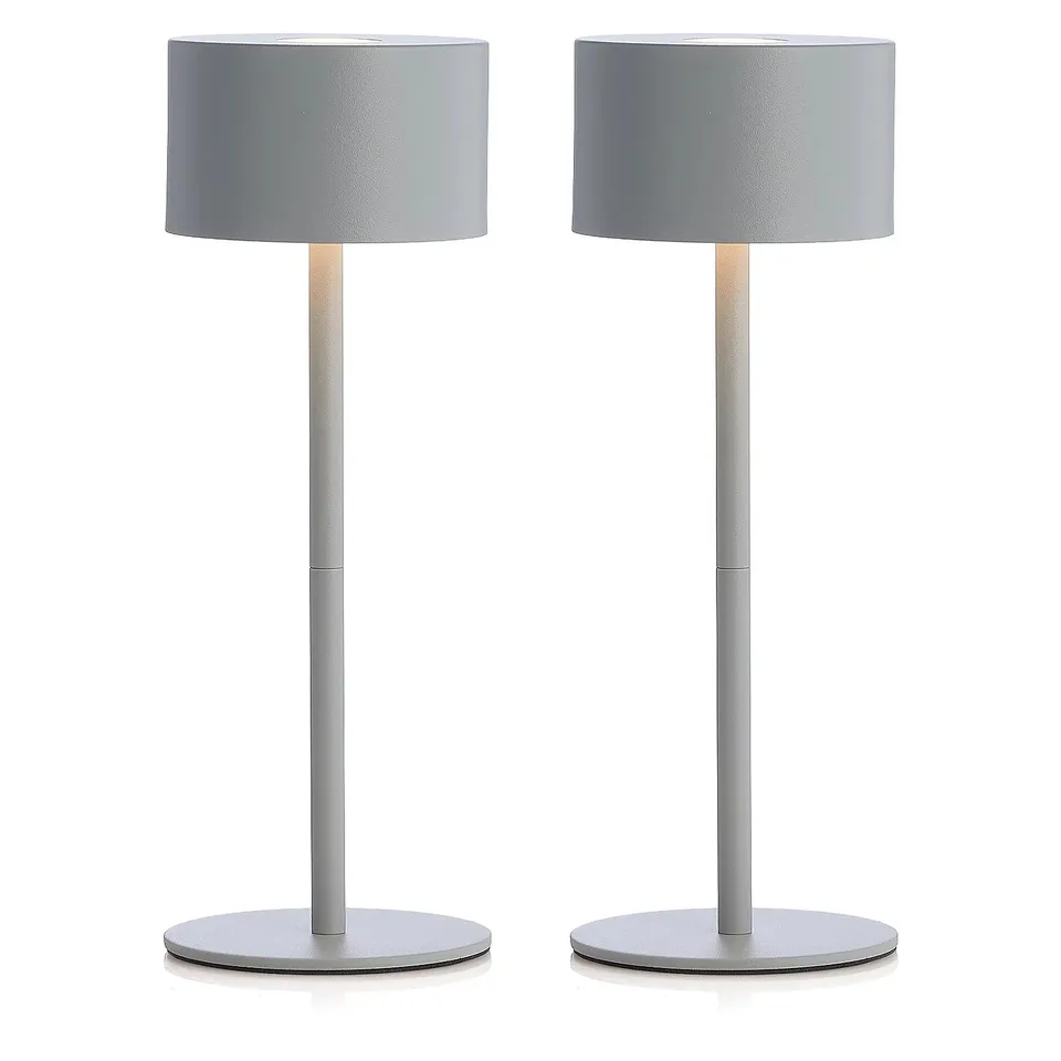SFIXX LED RECHARGEABLE TABLE LAMP SET OF 2