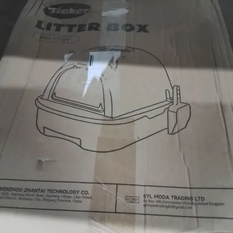 BOXED LITTER BOX