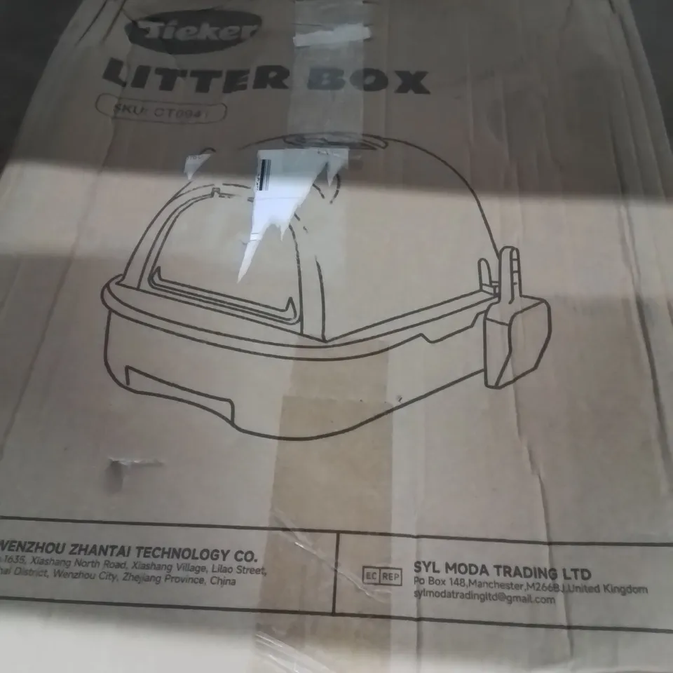 BOXED LITTER BOX