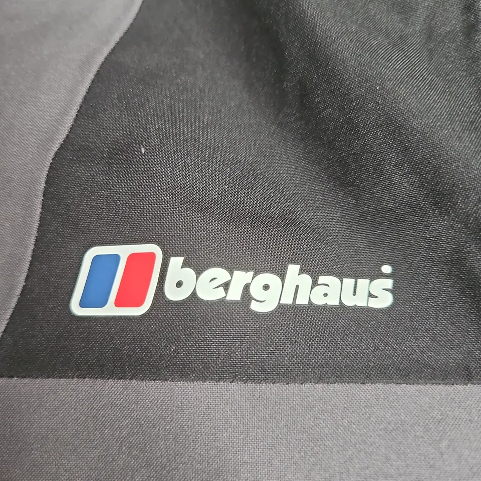 BERGHAUS WATERPROOF JACKET – GREY/PURPLE SIZE UNSPECIFIED 