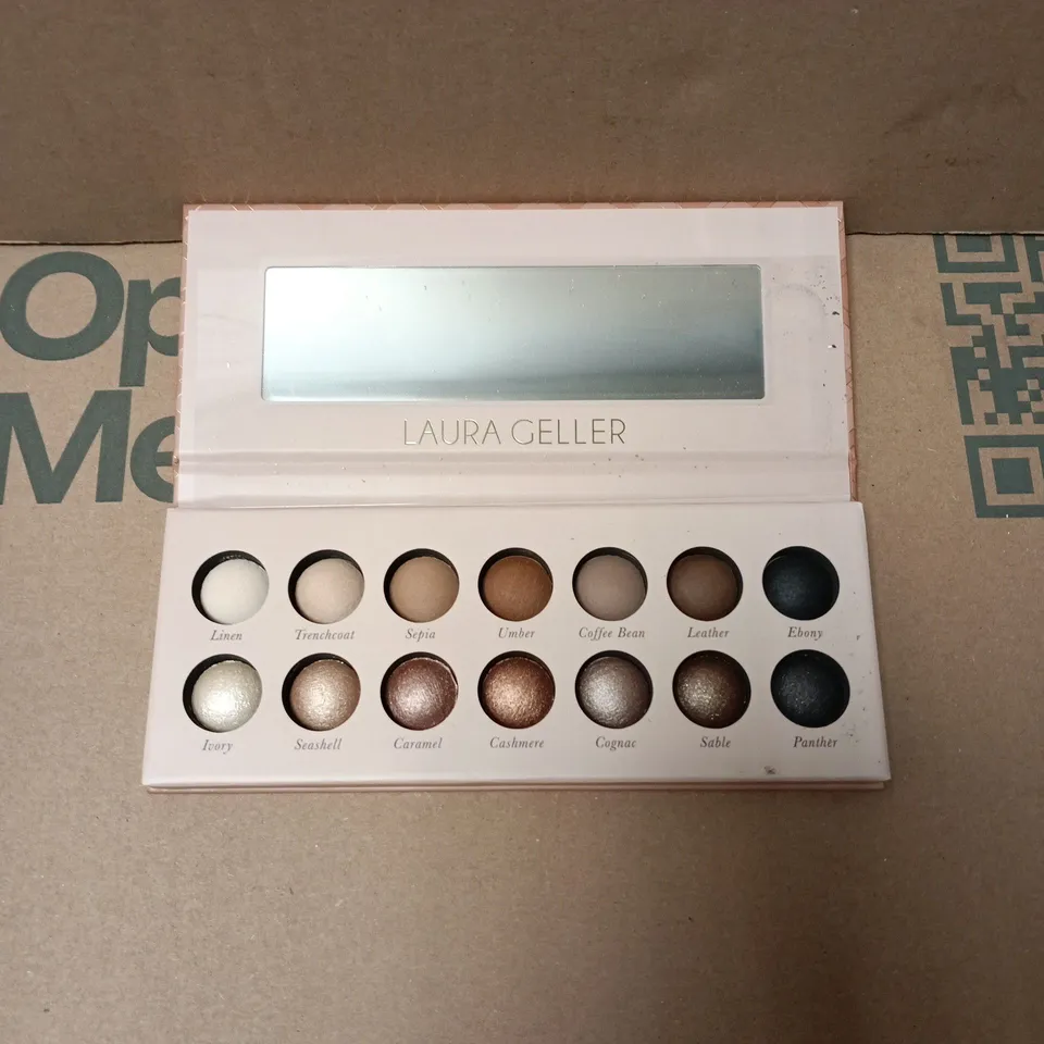 BOXED LAURA GELLER BAKED EYESHADOW PALETTE TIMELESS TONES