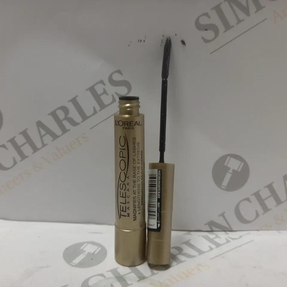 APPROXIMATELY 20 LOREAL PARIS TELECOPIC MASCARA IN MAGNETIC BLACK