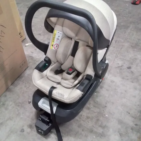 ICANDY CAR SEAT AND I-SIZE BASE 