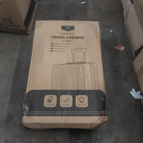 BOXED LUGG LIGHTWEIGHT TRAVEL SUITCASE