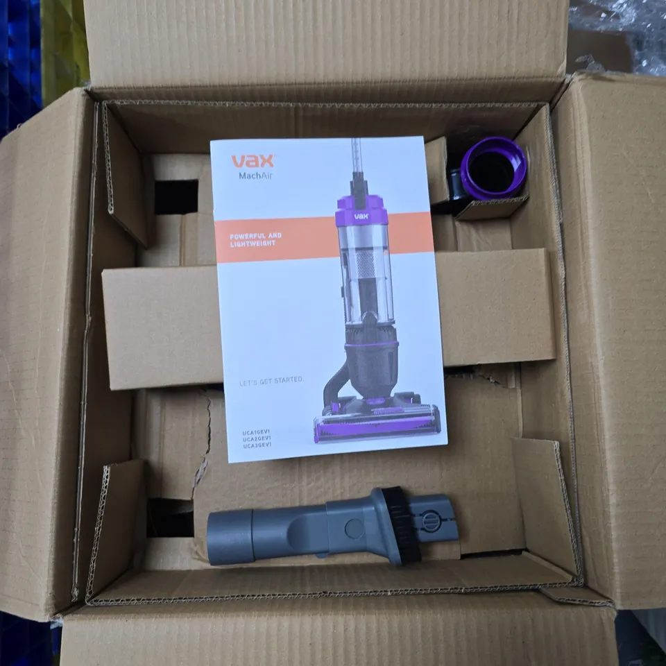 BOXED VAX MACH AIR UPRIGHT VACUUM CLEANER RRP £89
