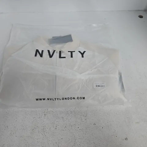 BAGGED NVLTY AVIATOR JACKET IN IVORY - MED