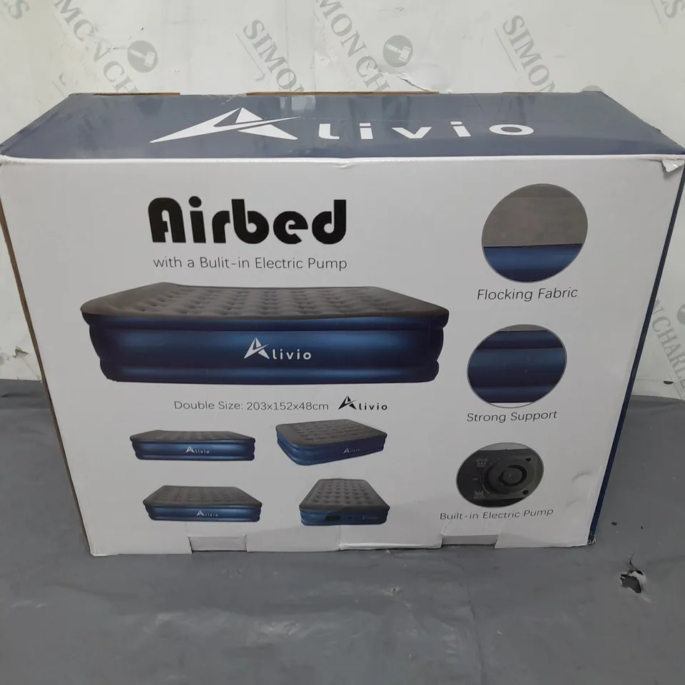 BOXED LIVIO DOUBLE SIZE AIRBED