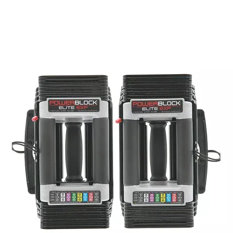 BOXED POWERBLOCK ELITE EXP ADJUSTABLE DUMBBELLS STAGE 1