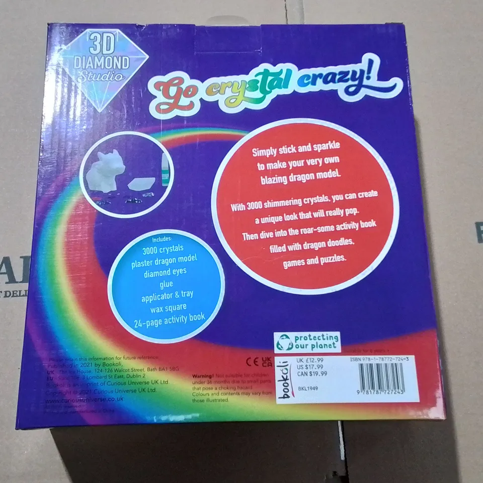 LOT OF 10 DAZZLING DRAGON GEM CRAFT SETS