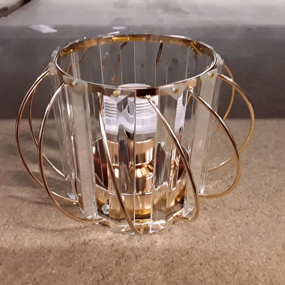 BOXED CRYSTAL CHANDELIER CEILING LIGHT MODERN SMALL 