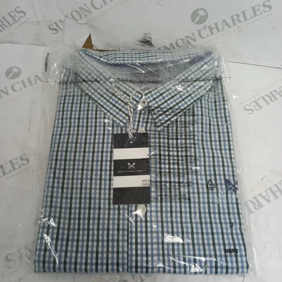 CREW CLOTHING COMPANY PEACHED POLO SHIRT SIZE XXL 